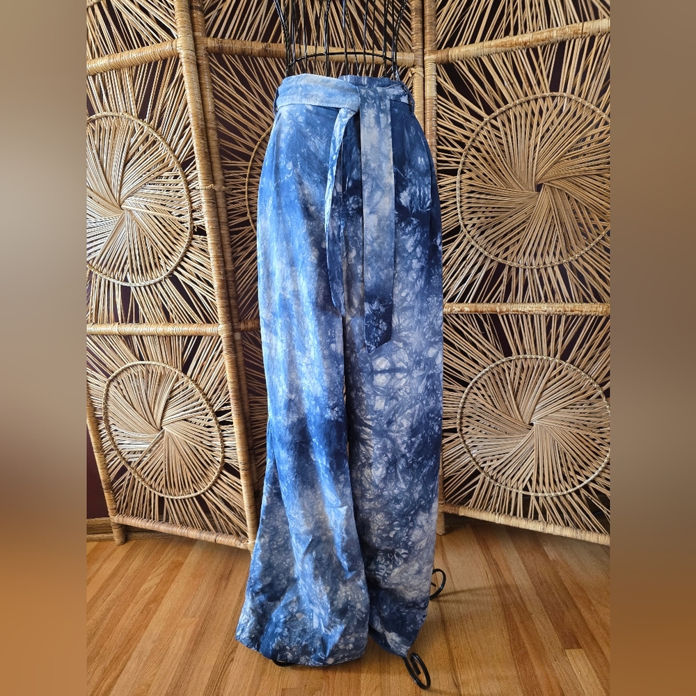 β
οΈ Anthropologie Cloth & Stone Tie Dye Venice Wide Leg Pant